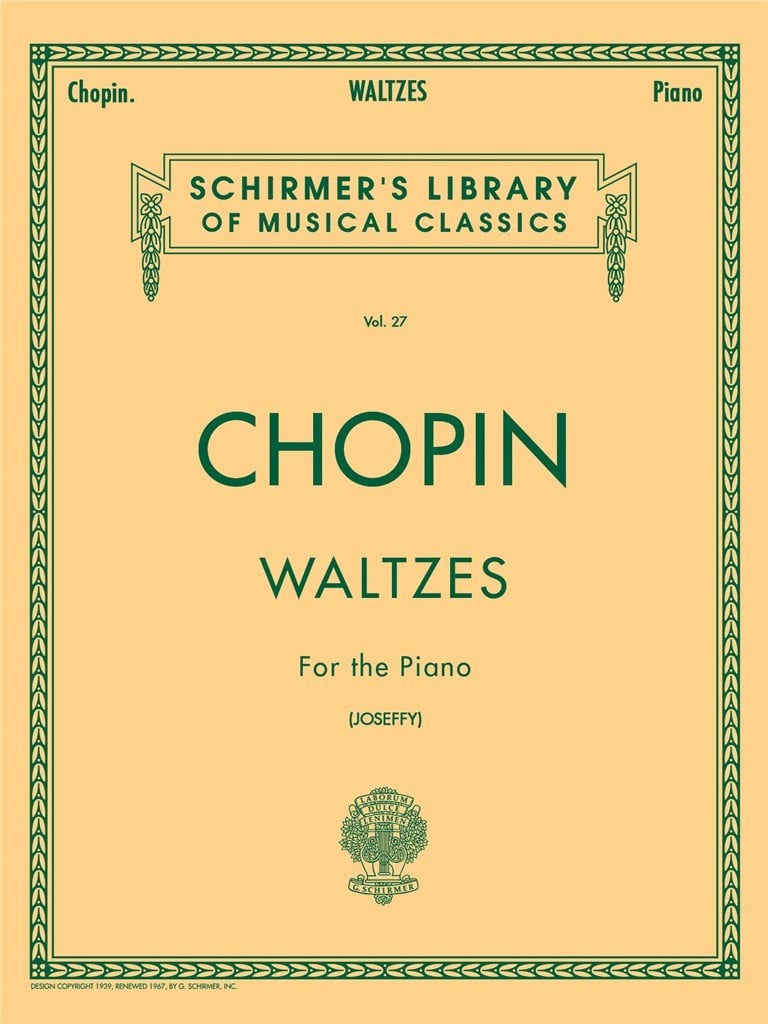 Waltzes (Joseffy)